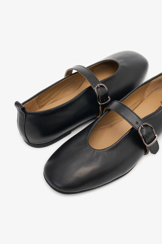 KADIN SİYAH HAKİKİ DERİ BABET 20499