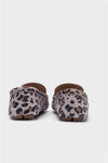 KADIN LEOPAR SÜET HAKİKİ DERİ LOAFER  20437