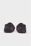 KADIN GRİ SÜET HAKİKİ DERİ LOAFER 20431